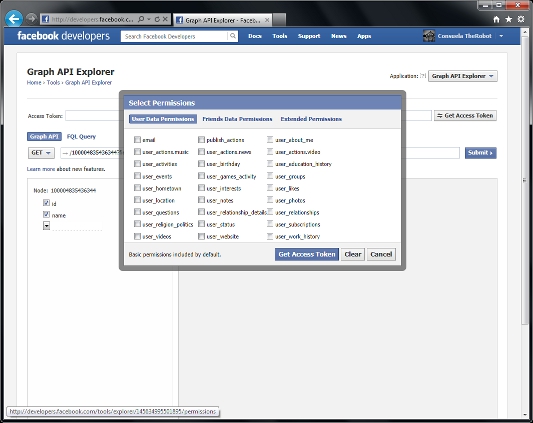 Select Permissions