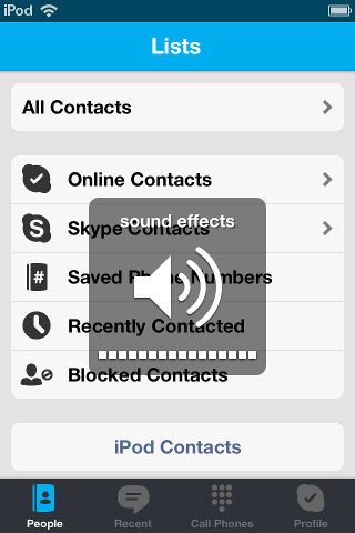 Skype Volume Full